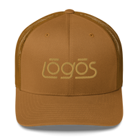 Trucker Hat - Tan Logo
