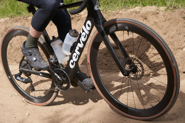 Aeras Carbon Fiber Road wheels with star ratchet hubs